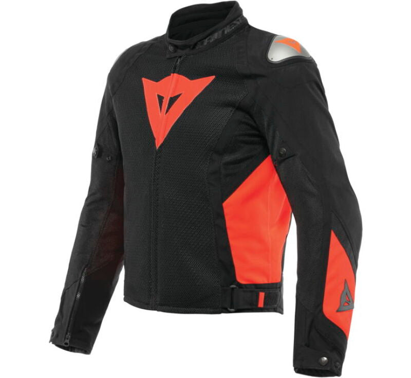 Dainese Energyca Air Tex Jacket Black/Fluorescent-Red - Part Number dai201735241-628-50