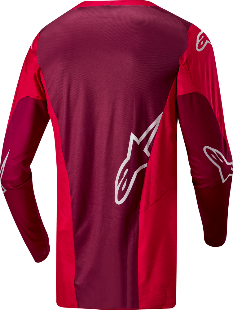 Alpinestars Men's Racer Hoen MX Jersey (Mars Red/Burgundy) - 2XL