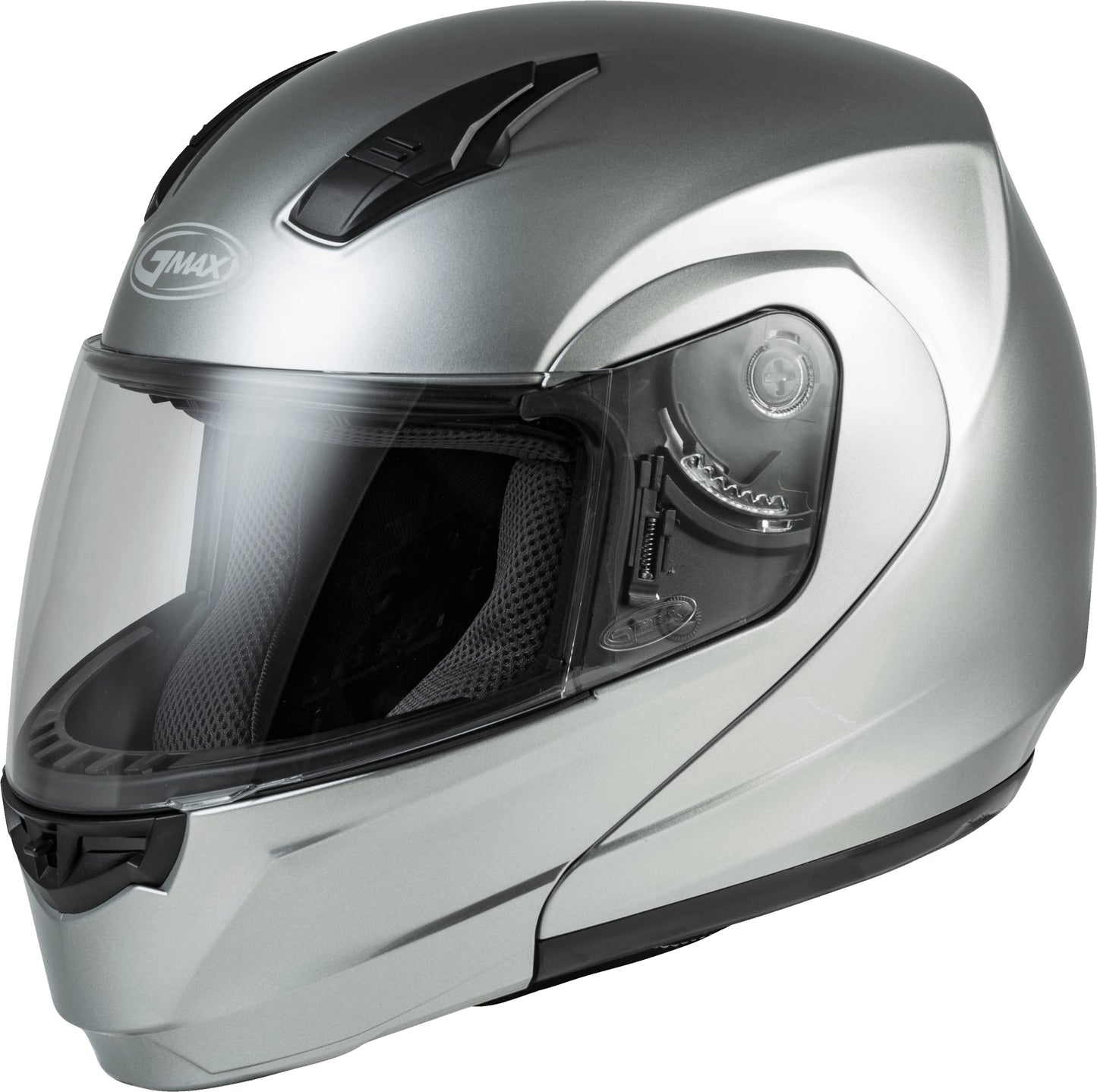 GMAX MD-04 Modular Helmet (Metallic Silver) - XS