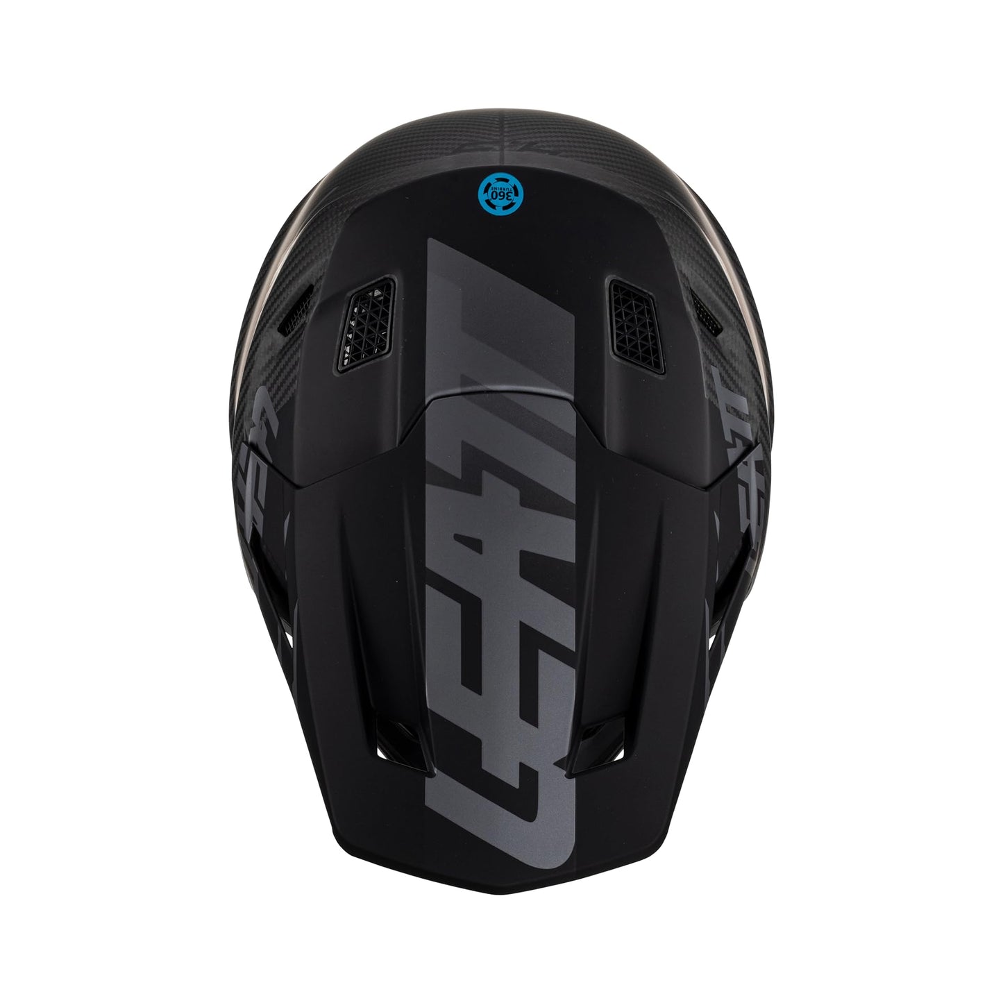 Leatt 9.5 V23 Adult Moto Helmet Kit  (Black) - Small