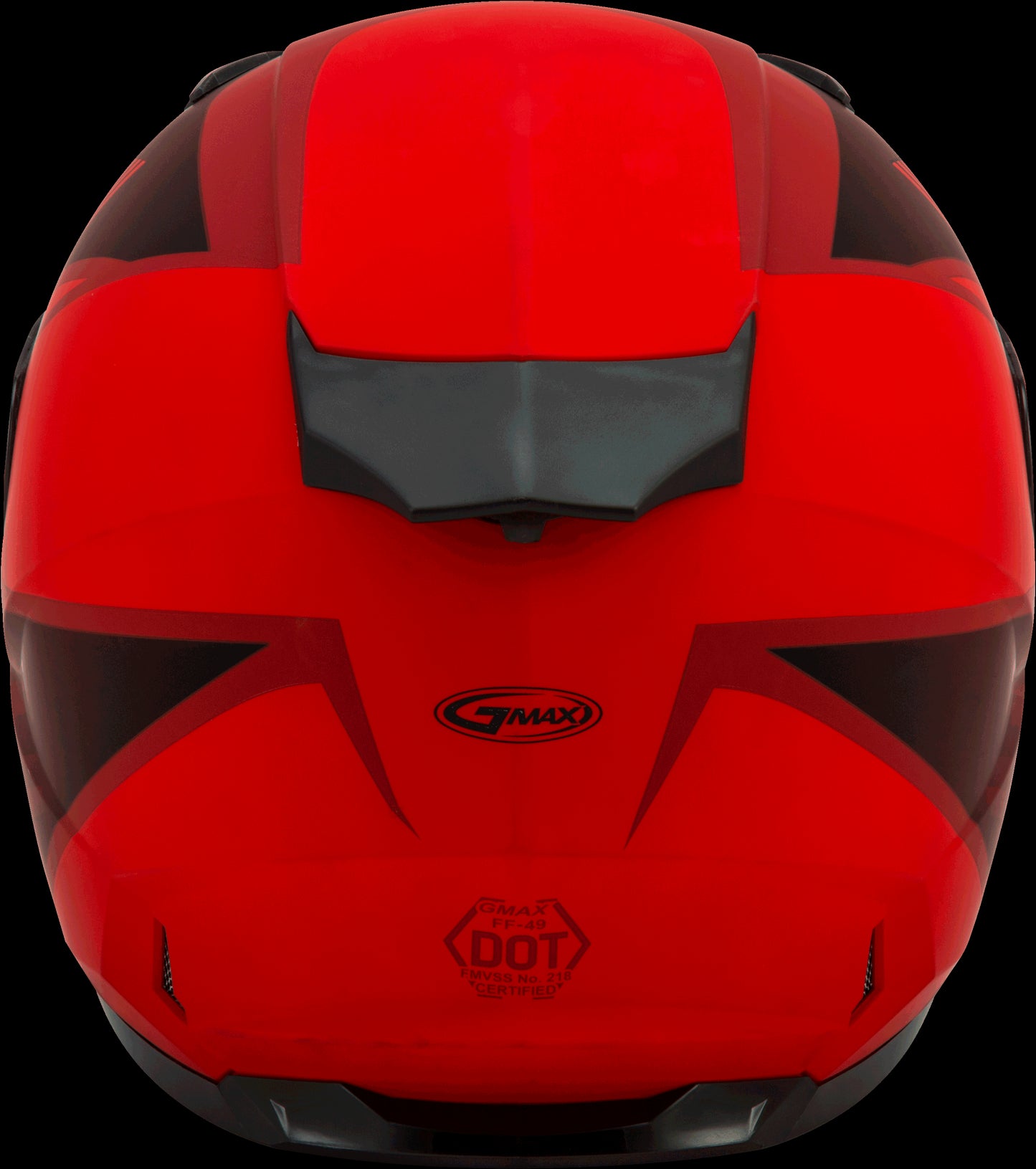 GMAX FF-49 Deflect Motorcycle Helmet (Matte Red)