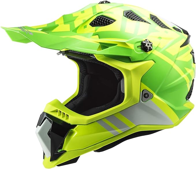 LS2 MX-Off Road Subverter Evo Gammax Helmet (Gloss Hi-Vis Yellow Green)