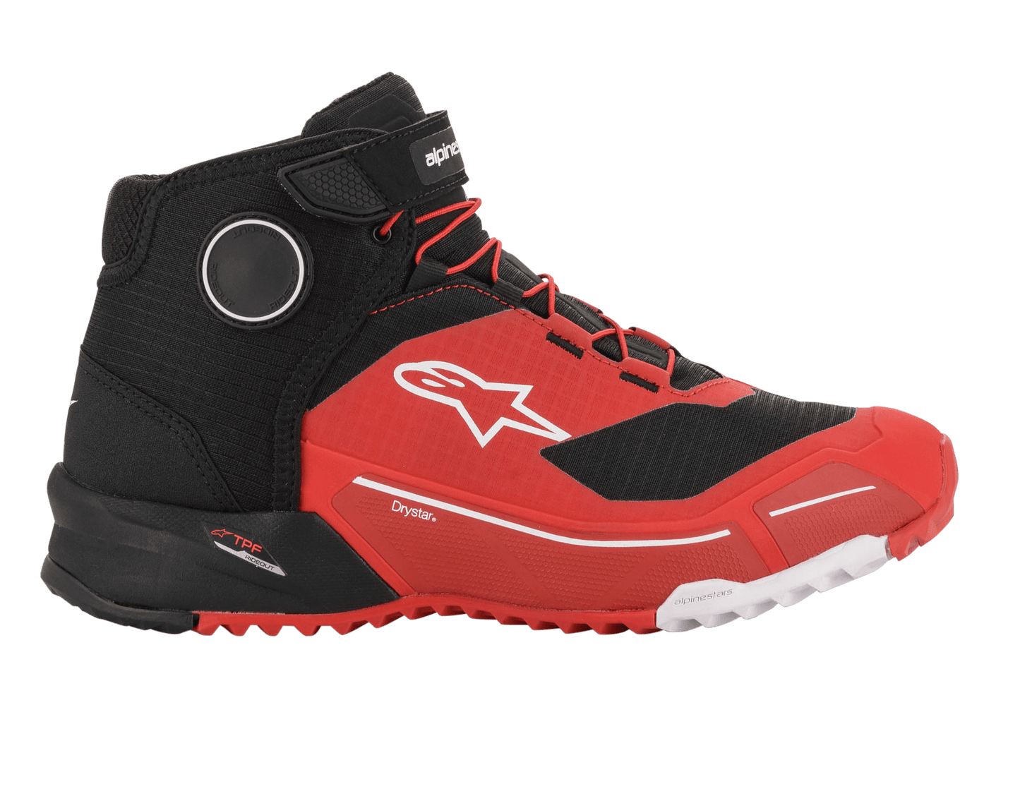 Alpinestars CR-X Drystar® Riding Shoes (Red / Black)