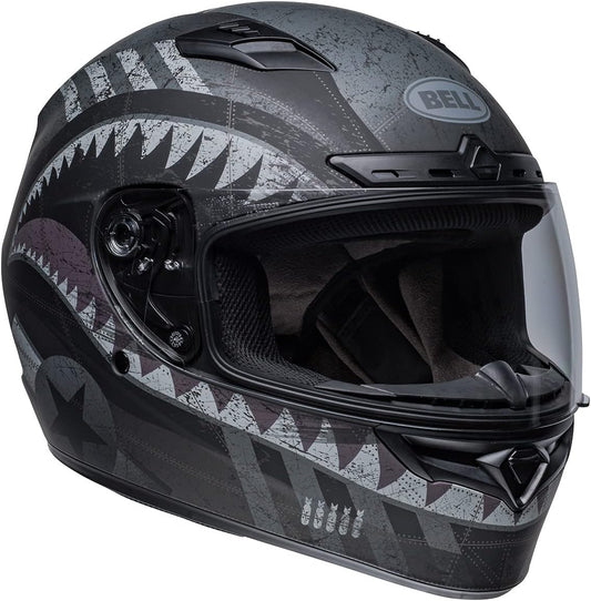 BELL Qualifier DLX MIPS Street Helmet (Devil May Care Matte Black/Gray - 2XL