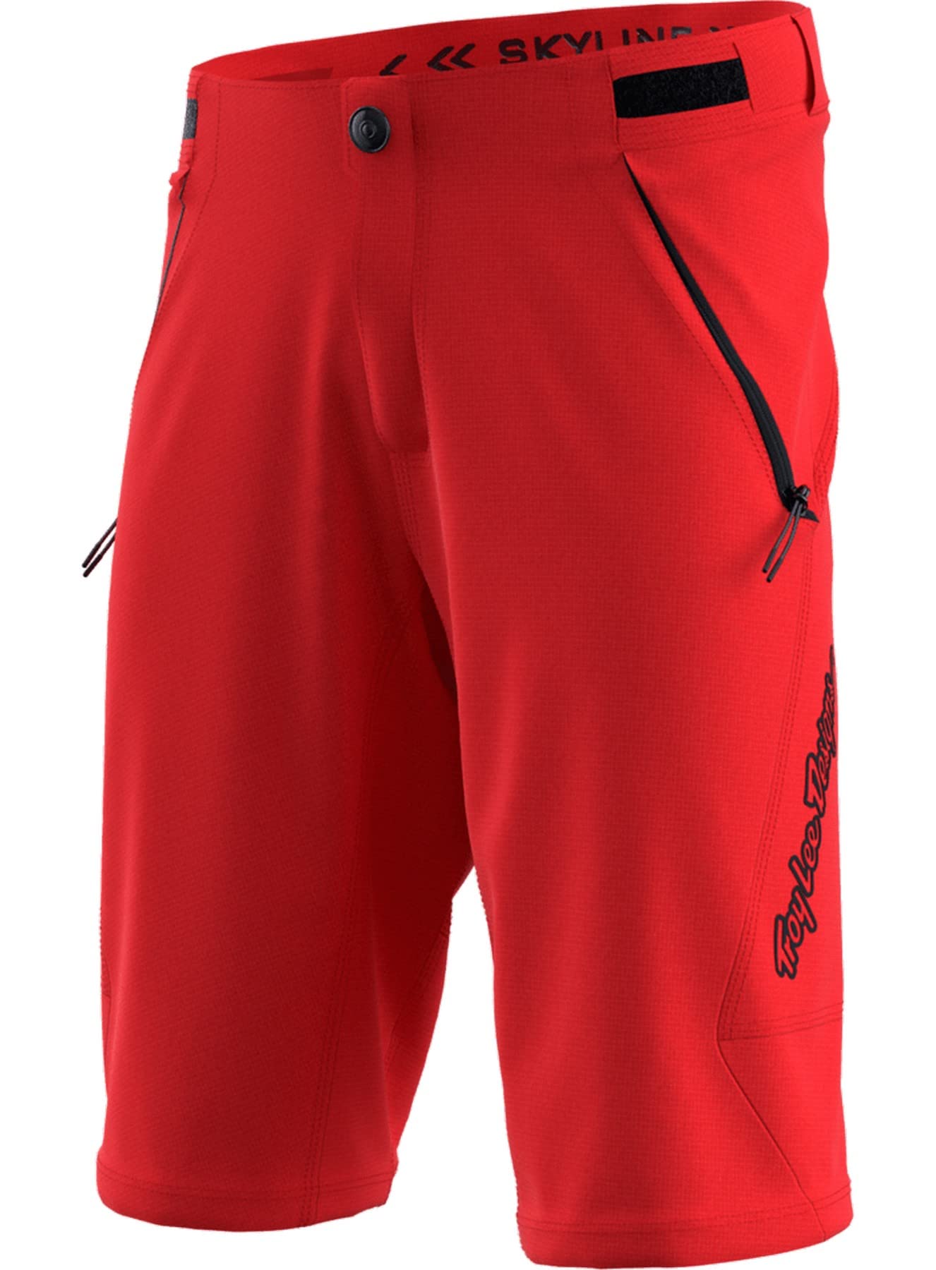 Troy Lee Designs Youth MTB Skyline Short Shell (Mono Fiery Red)