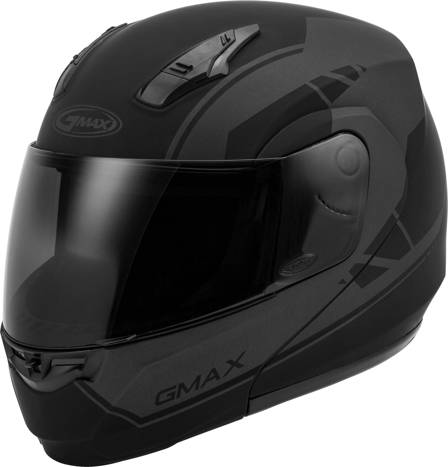 GMAX MD-04 Modualar Helmet (Matte Black/Grey)