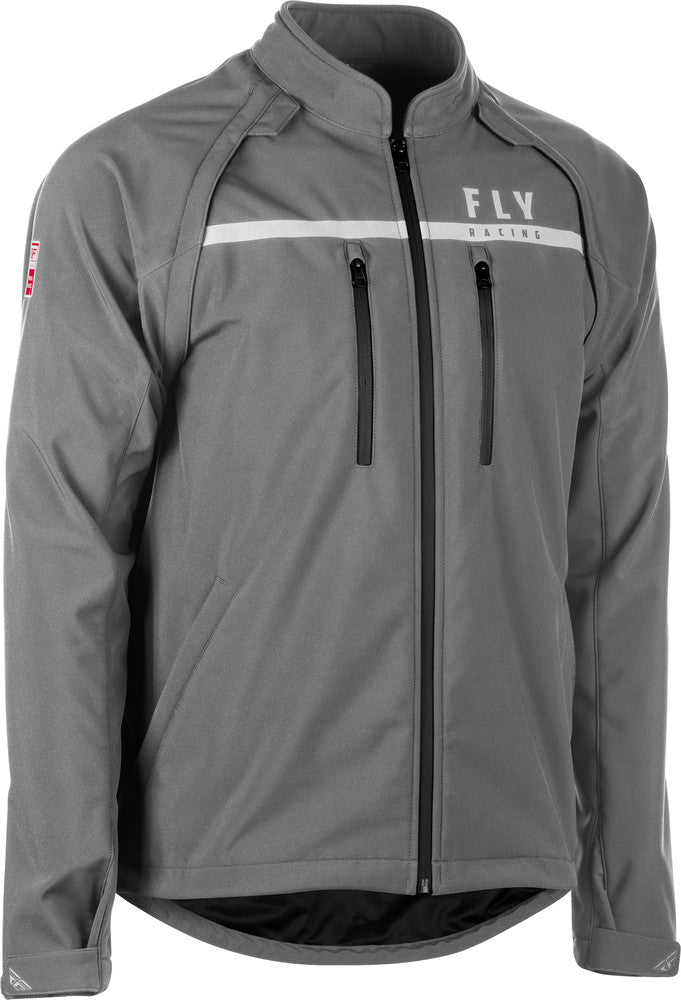 Fly Racing Patrol Jacket (Grey) - 2XL