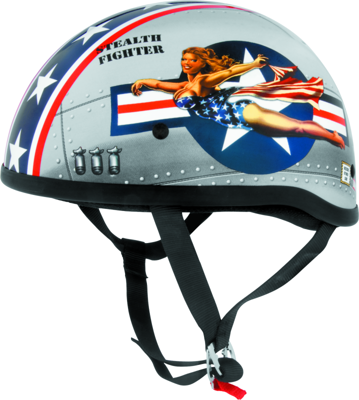 Skid Lids Bomber Pinup Original Helmet - Large