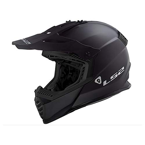 LS2 Helmets Gate Full Face Helmet (Matte Black - Small)