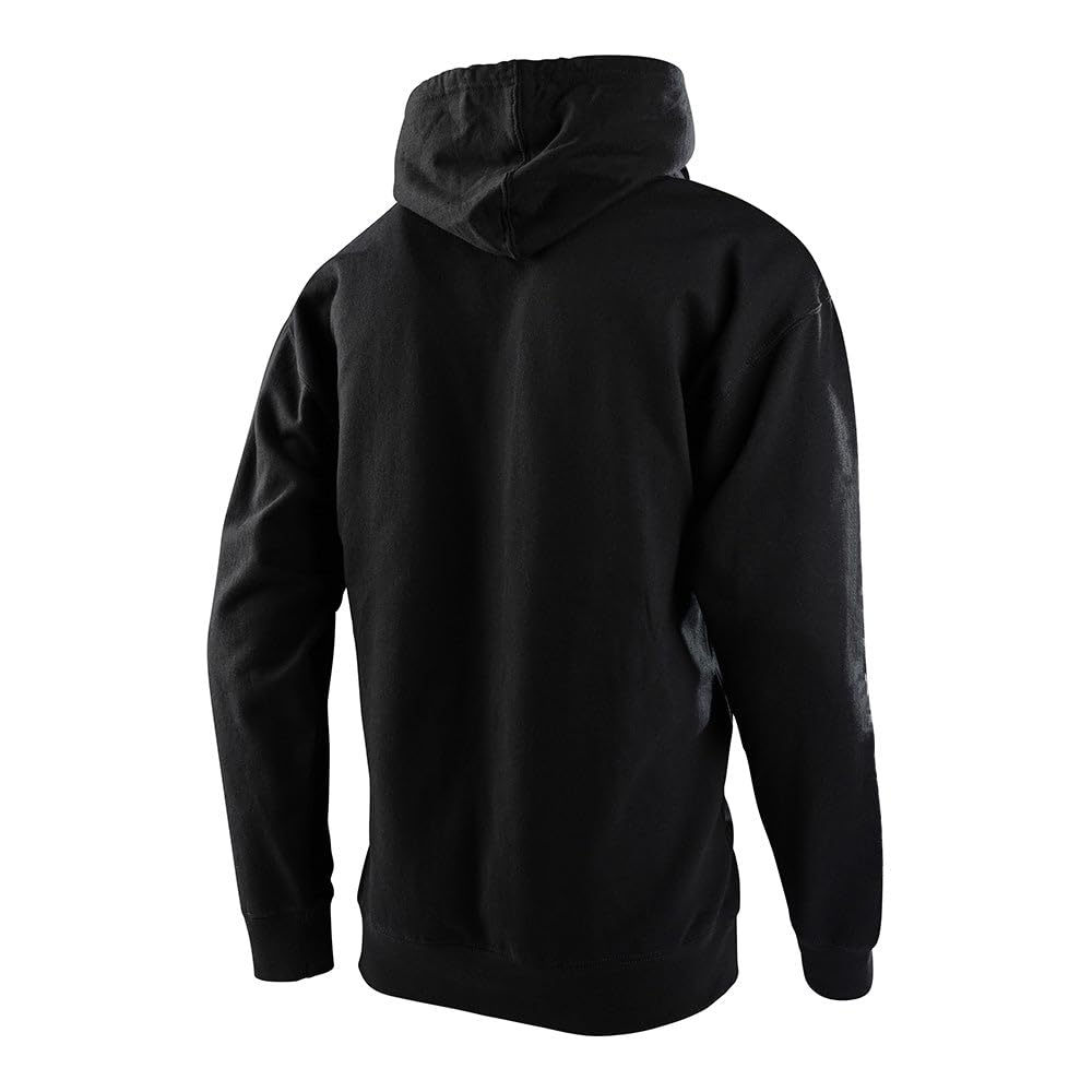 Troy Lee Designs Motocross/Bike Racing Pullover Hoodie for Men, Arc Black Heather, XX-Large