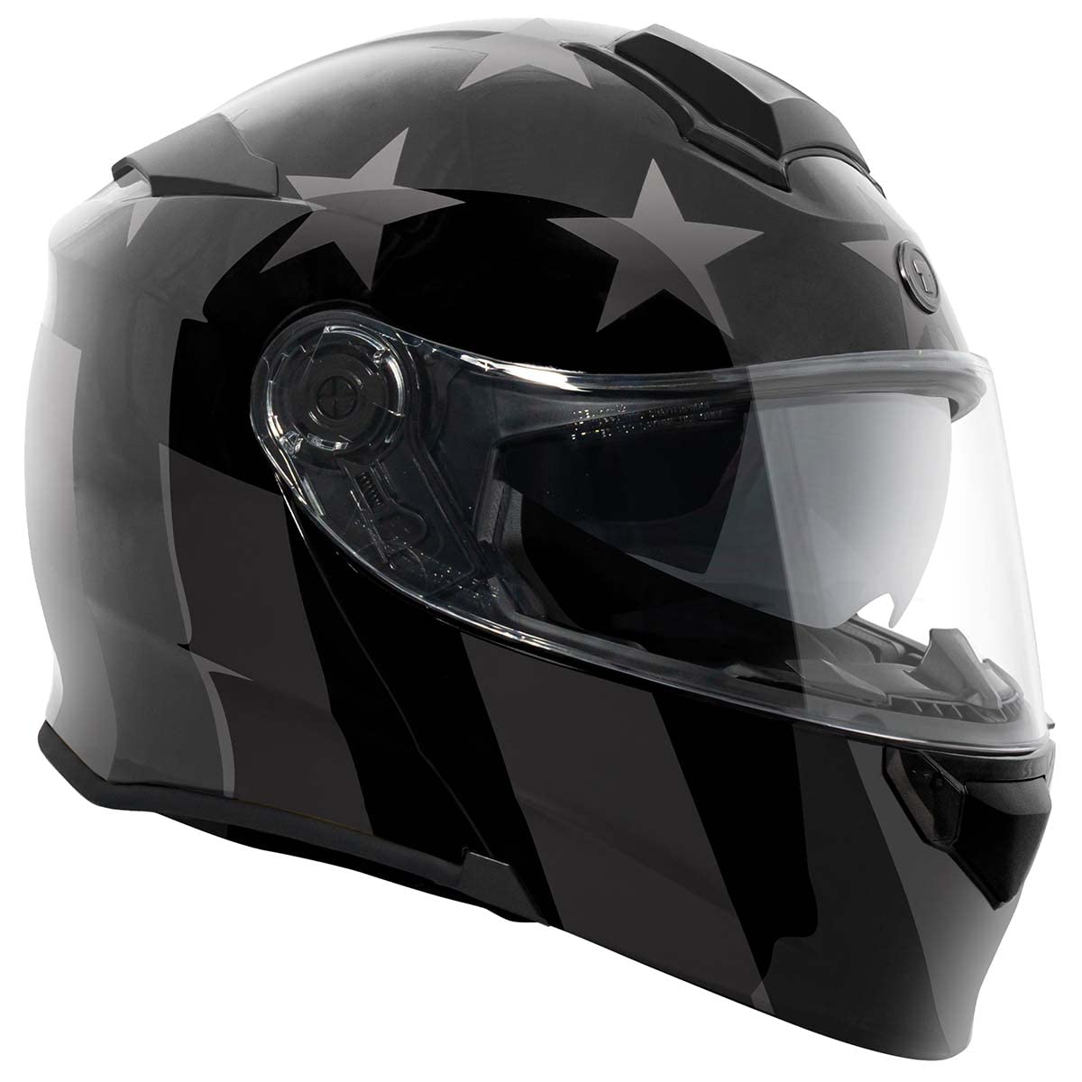 TORC T28B Bluetooth Motorcycle Helmet (Dark Star) - Small