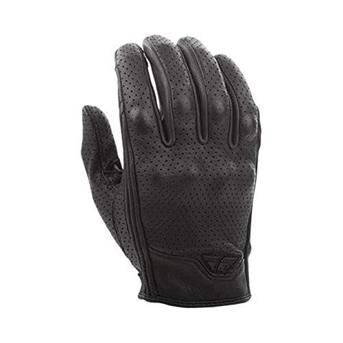 FLY Racing Adult Thrust Leather Gloves (Black) - 3XL