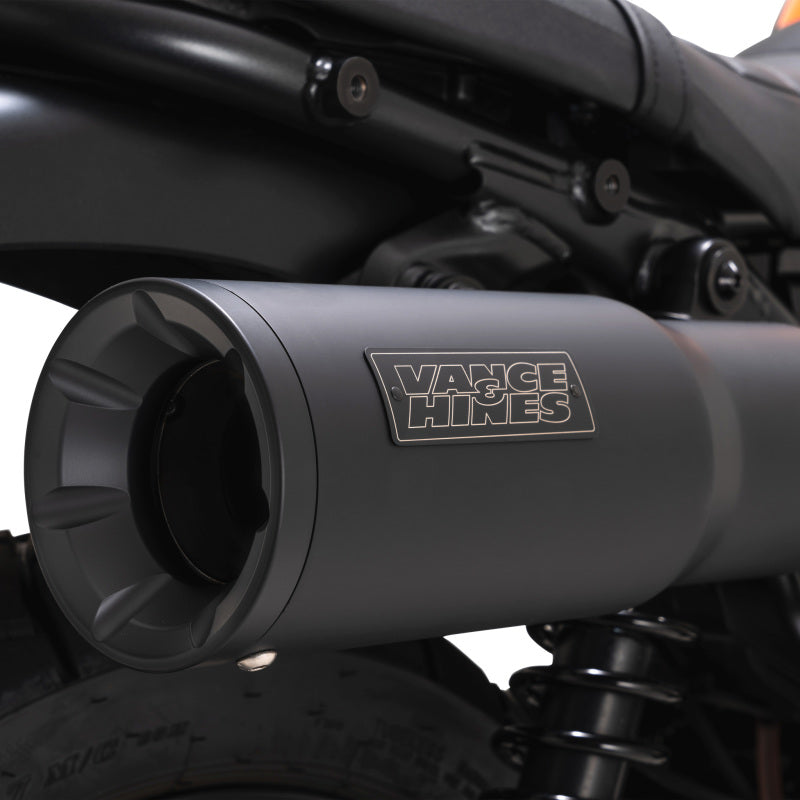 Vance and Hines vah48429 Honda CL500 Scrambler HO Black Slip-On Exhaust