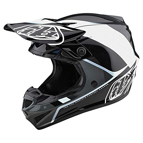 Troy Lee Designs Adult Motocross SE4 Polyacrylite w/MIPS Beta Helmet (Silver)