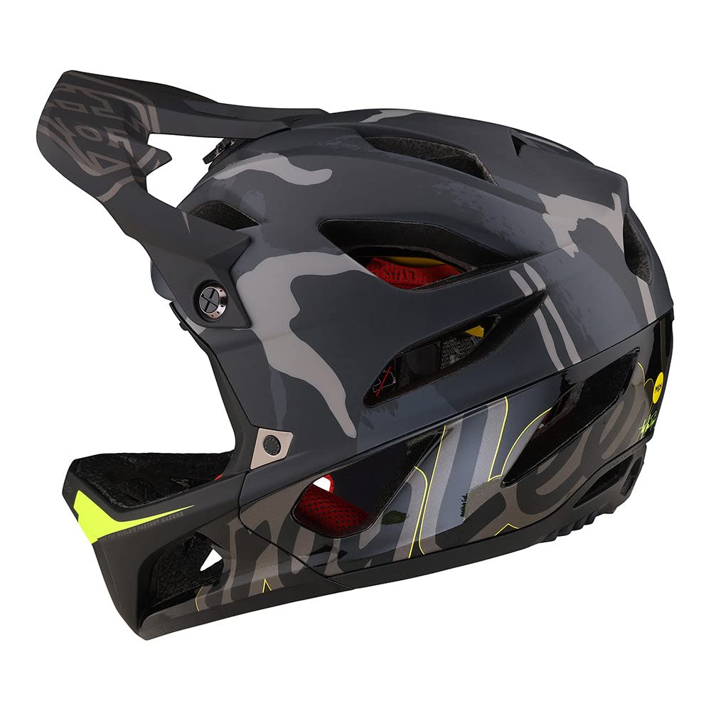 Troy Lee Designs Stage MIPS Nova Full-Face Mountain Bike Helmet. Max Ventilation Lightweight EPP EPS Racing Downhill DH BMX MTB - Adult Men Women Unisex (Honey, XL/XXL)