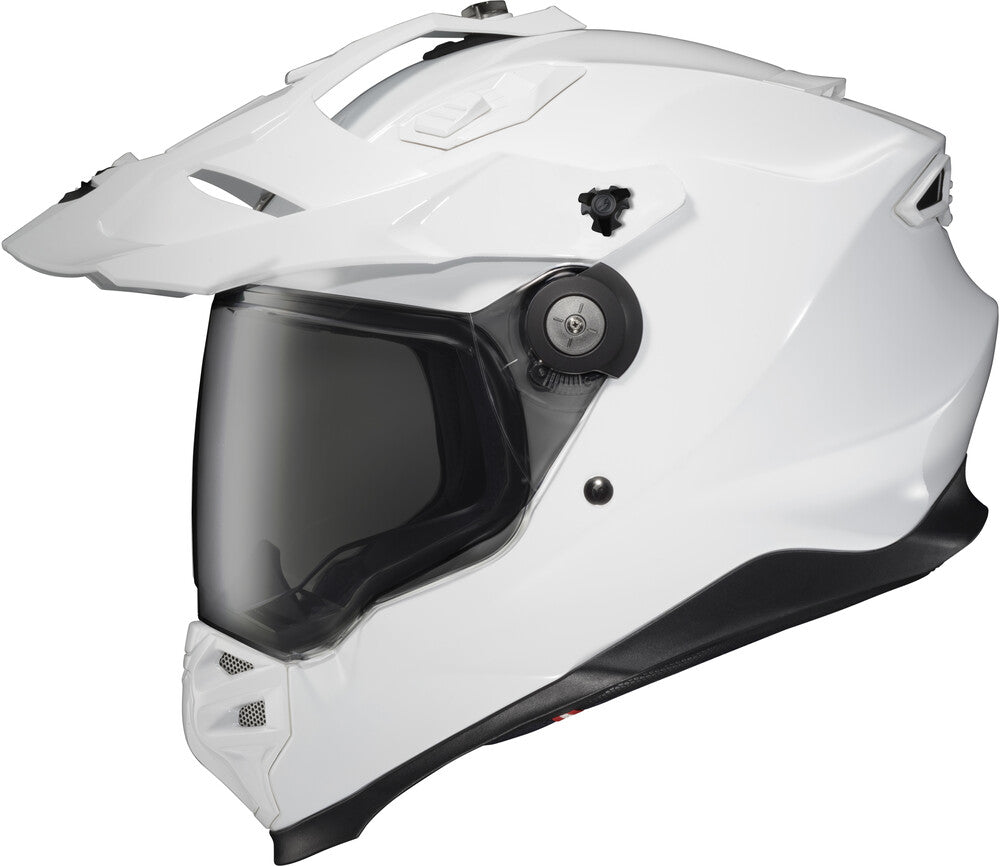 ScorpionEXO XT9000 Carbon Fiber Adventure Motorcycle Helmet (Gloss White) - Large