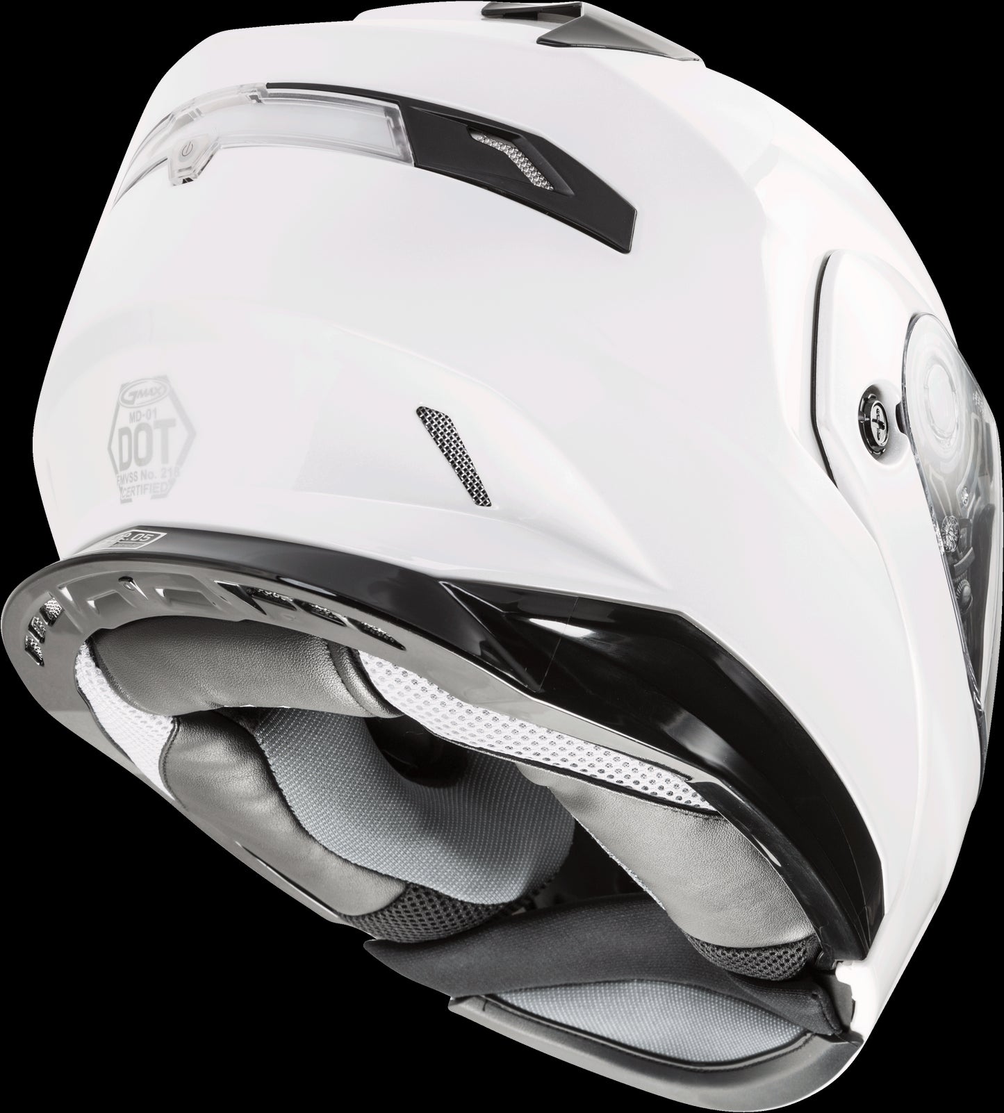 GMAX MD-01 Modular Helmet (Pearl White)