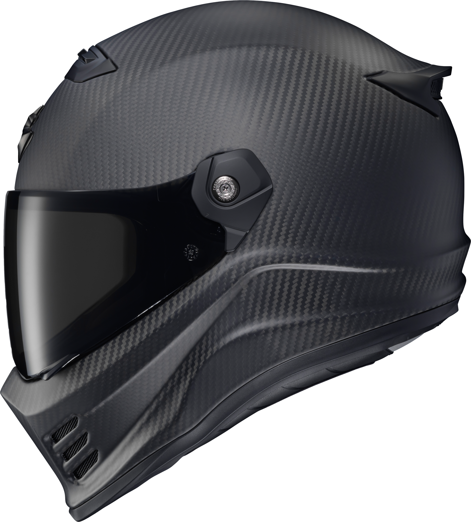 Covert Fx Carbon Full Face Helmet Matte Black 3x