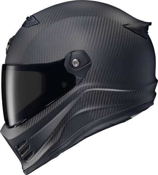 Covert Fx Carbon Full Face Helmet Matte Black 3x