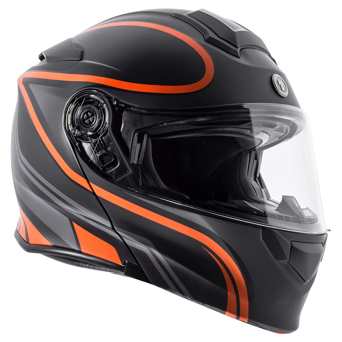 TORC T28 Motorcycle Helmet (Vapor Orange) - Medium