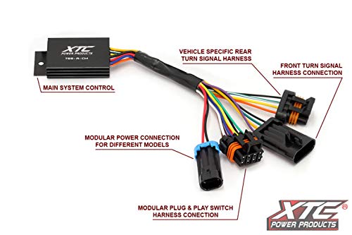 XTC Self-Canceling Turn Signal System and Horn Polaris Ranger XP 1000 (with Factory Ride Command)