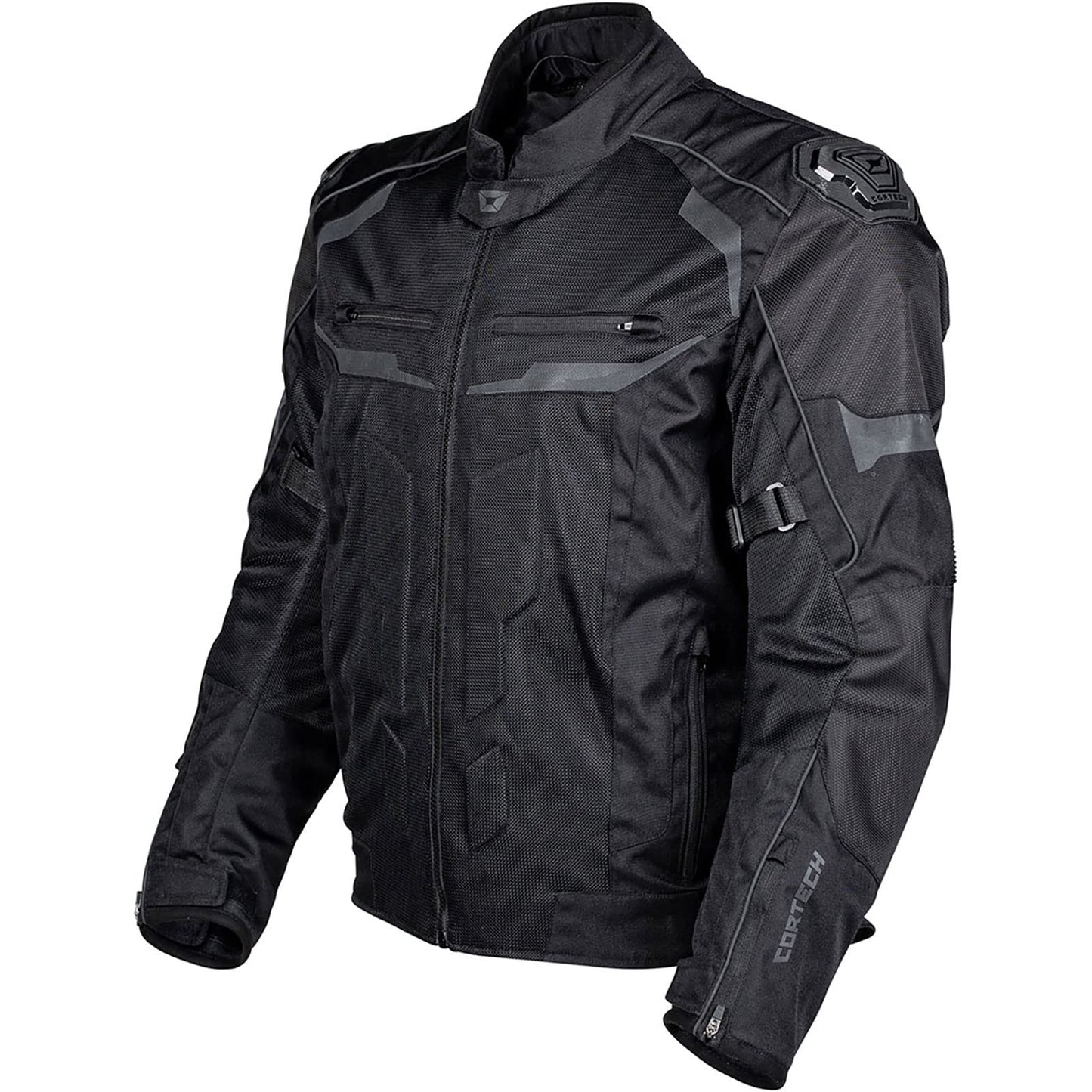 Cortech Hyper-Flo Air Motorcycle Jacket (Black) - Large Tall