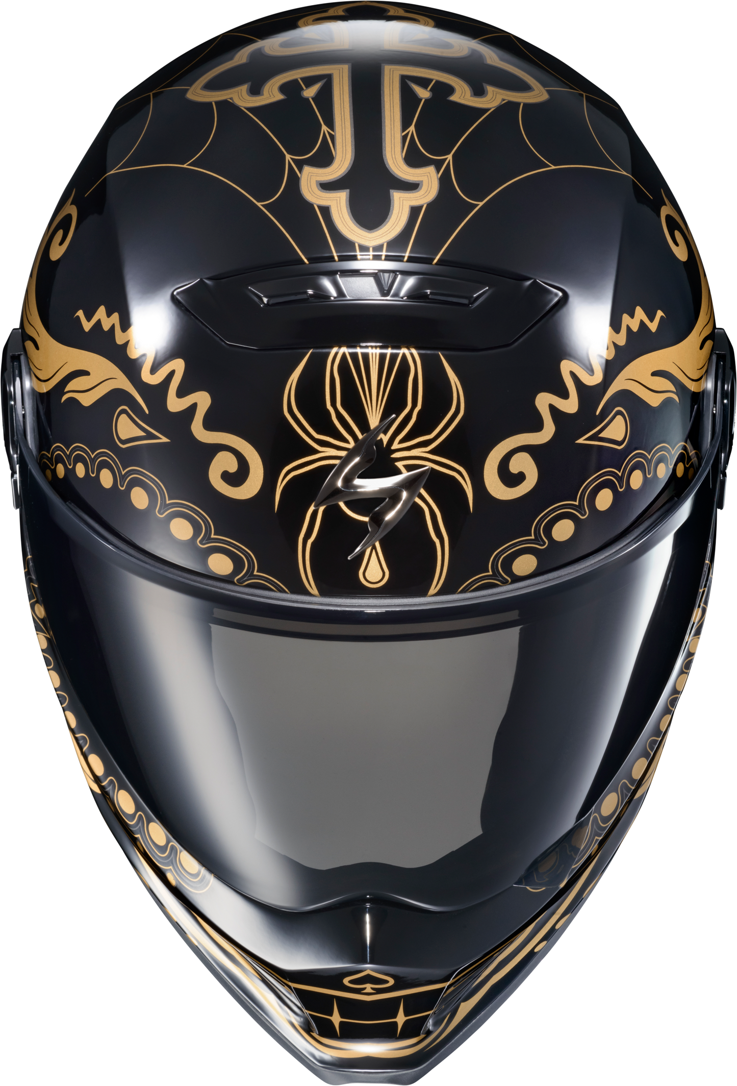 Covert Fx Full Face Helmet El Malo Gold/Gloss Black Xl