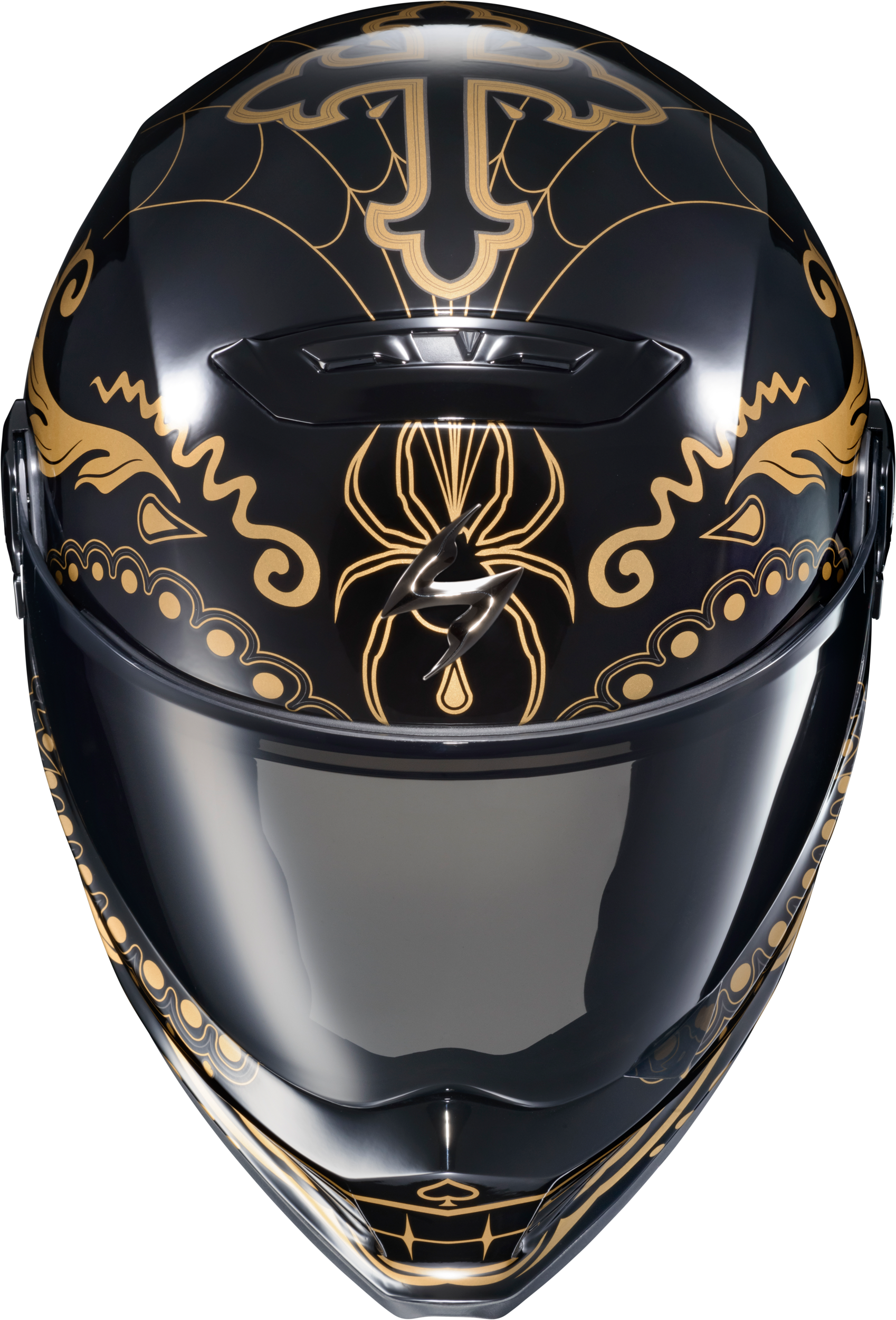 Covert Fx Full Face Helmet El Malo Gold/Gloss Black Xl