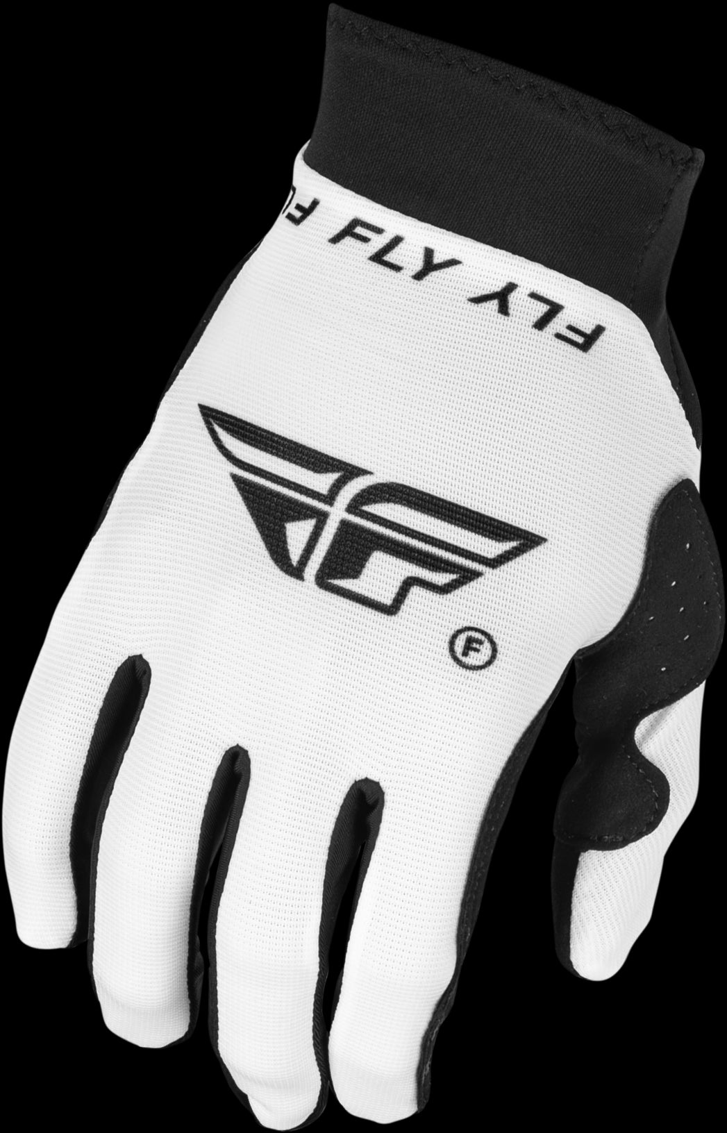 Fly Racing Pro Lite MX Gloves (White/Black)