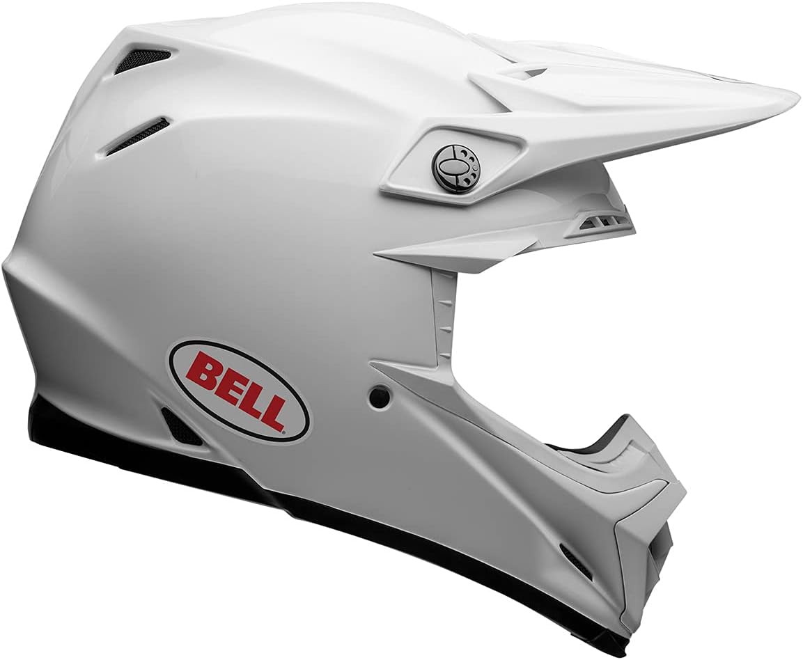 Bell Moto-9S Flex Helmets (Gloss White)