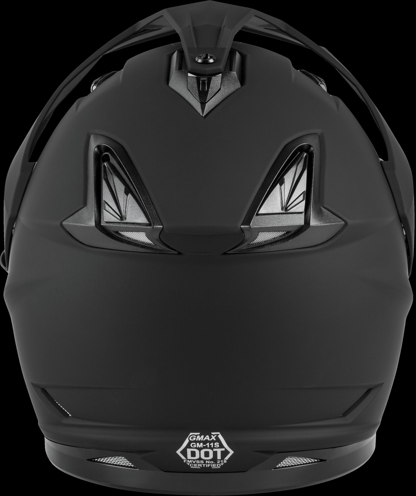 GMAX GM-11S Dual-Sport Snow Helmet (Matte Black)