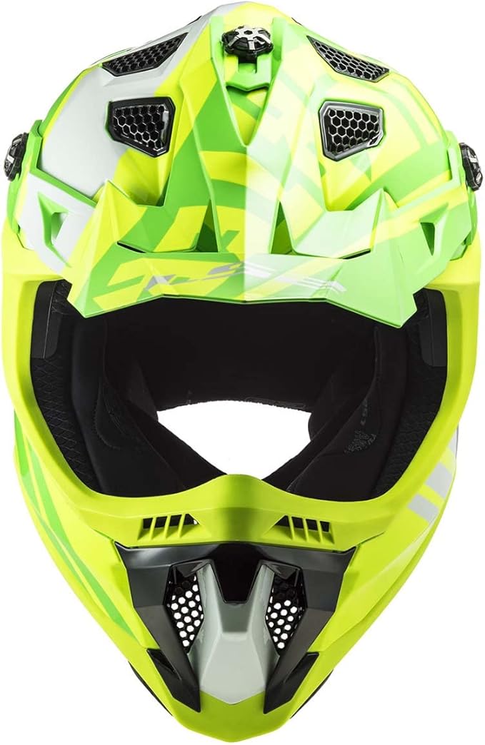 LS2 MX-Off Road Subverter Evo Gammax Helmet (Gloss Hi-Vis Yellow Green –