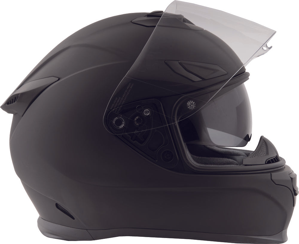 Fly Racing Sentinel Street Motorcycle Helmet (Matte Black)