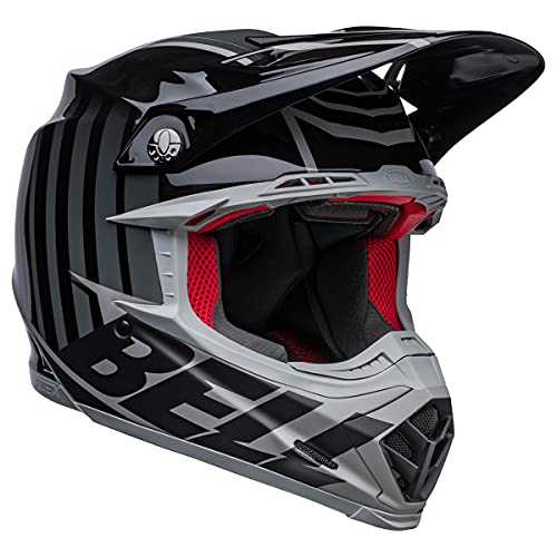 Bell Moto-9S Flex Helmets (Sprint Matte/Gloss Black/Gray)