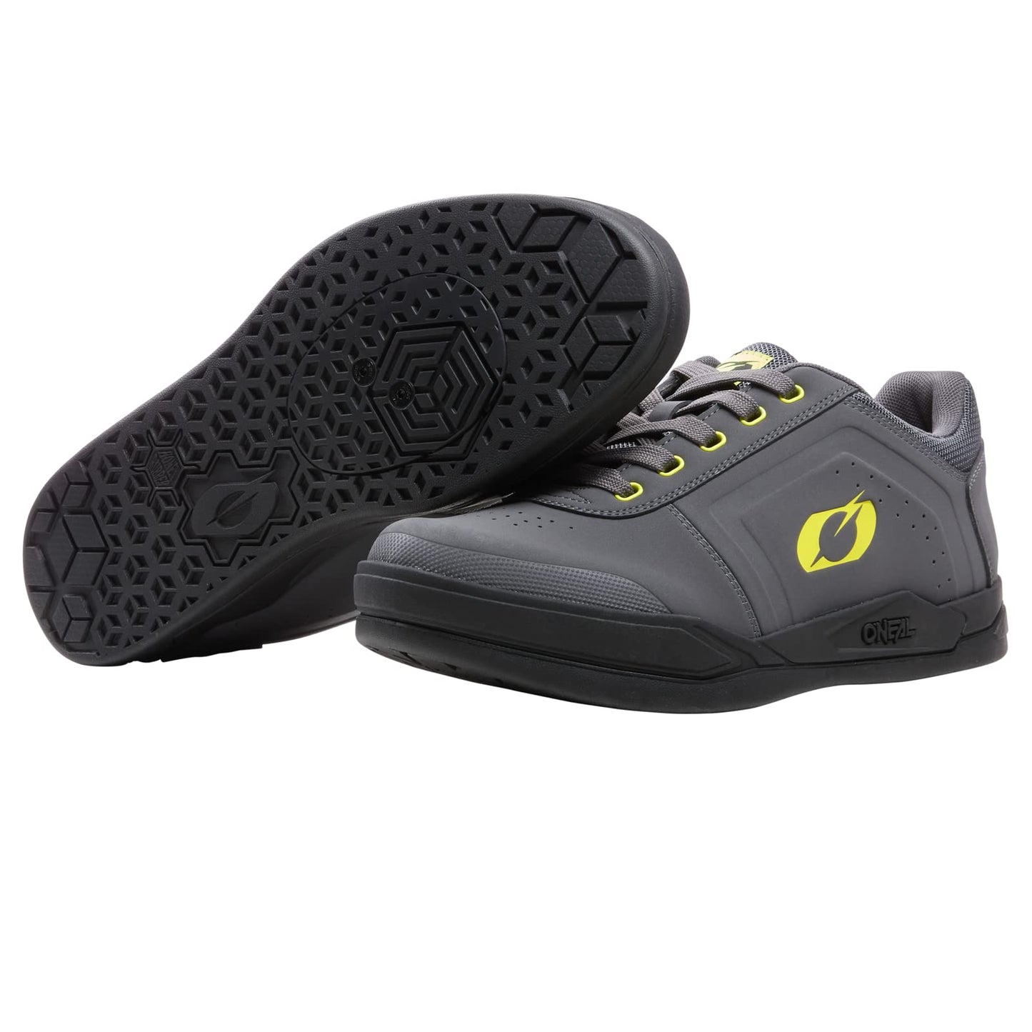 O'Neal Pinned SPD MTB Shoe V.22 (Gray/Neon Yellow) 10 (43)