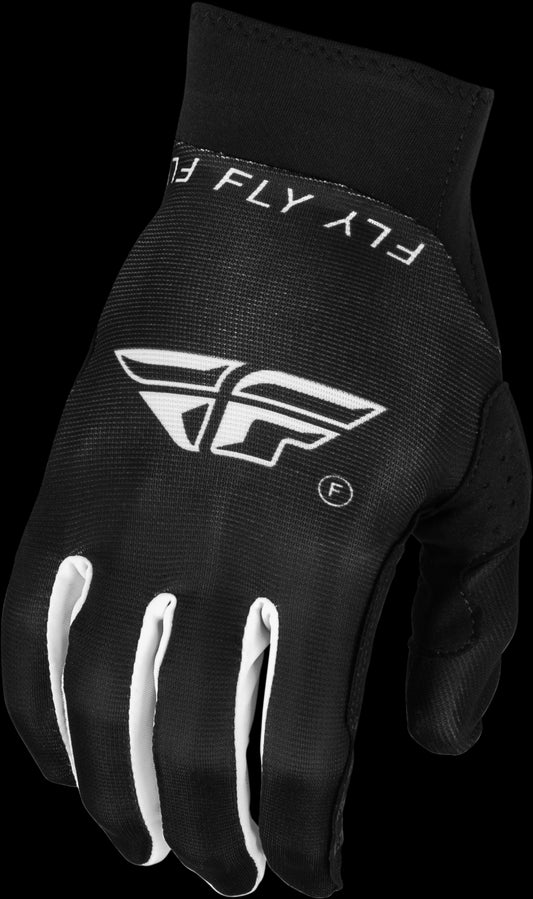 Fly Racing Pro Lite MX Gloves (Black/White)