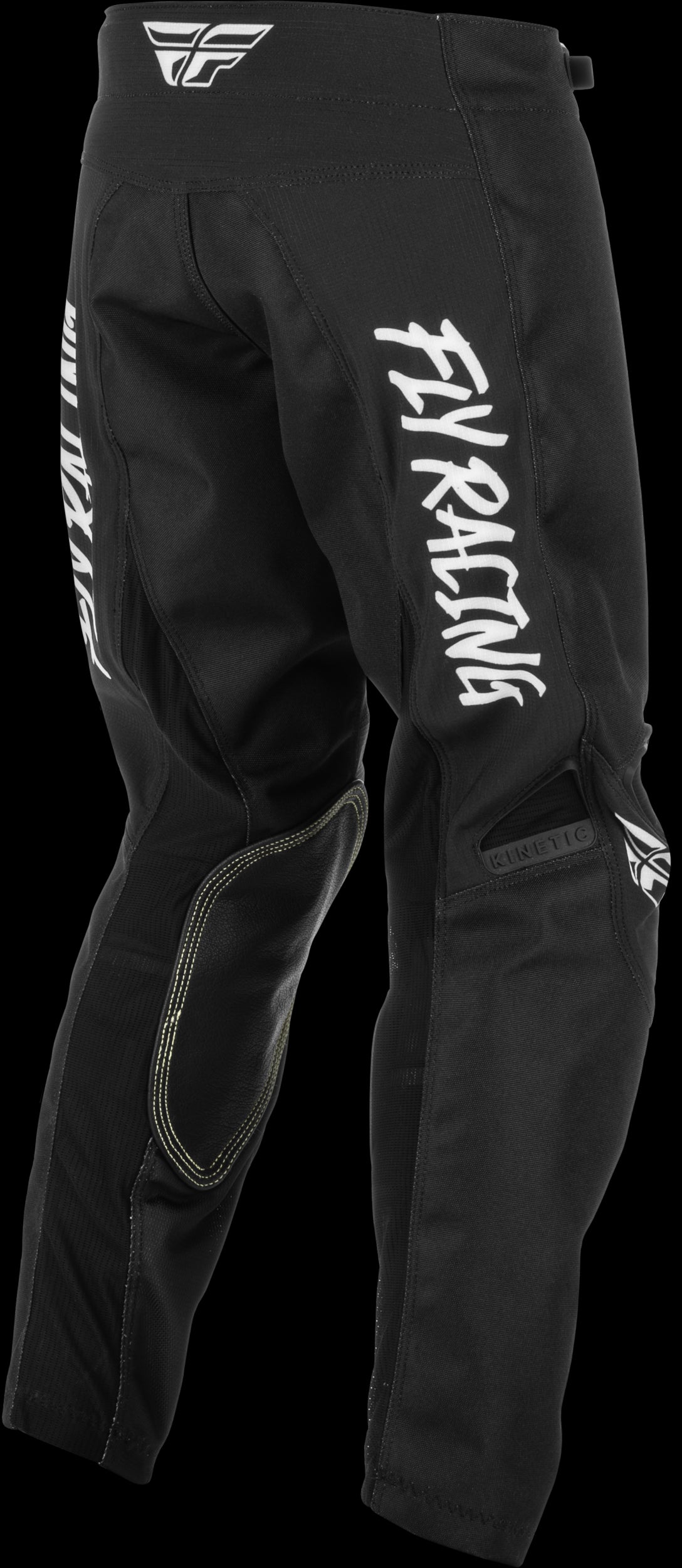 FLY Racing Youth Kinetic Rebel Pants (Black/White) Youth 20