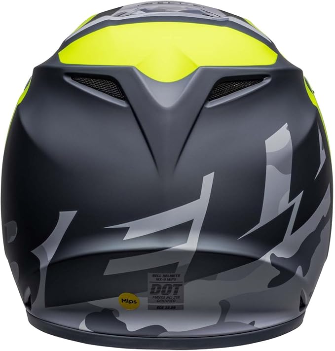 Bell MX-9 MIPS Dirt Helmet (Alter Ego Matte Hi-Vis/Camo) - 2XL