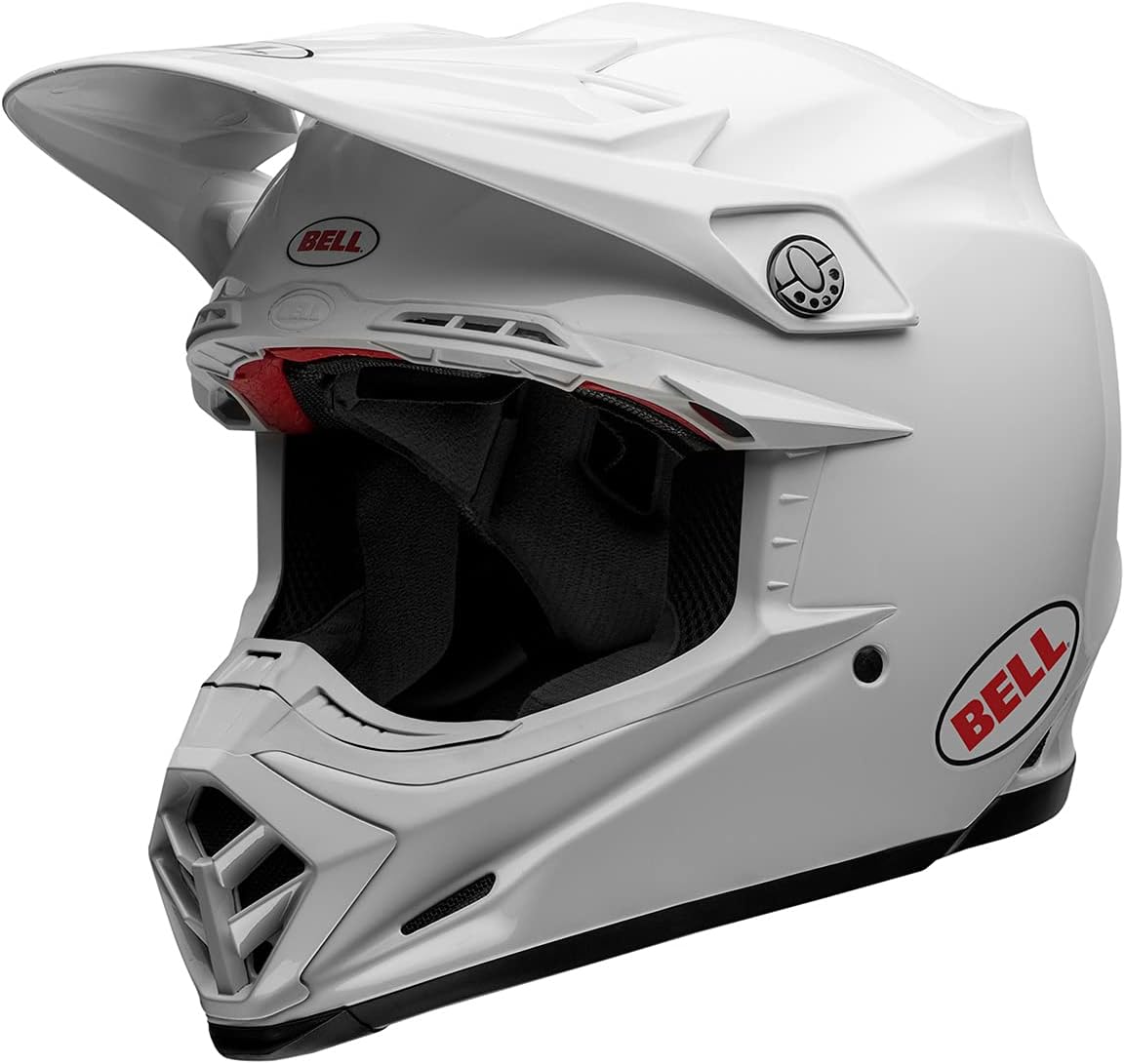 Bell Moto-9S Flex Helmets (Gloss White)