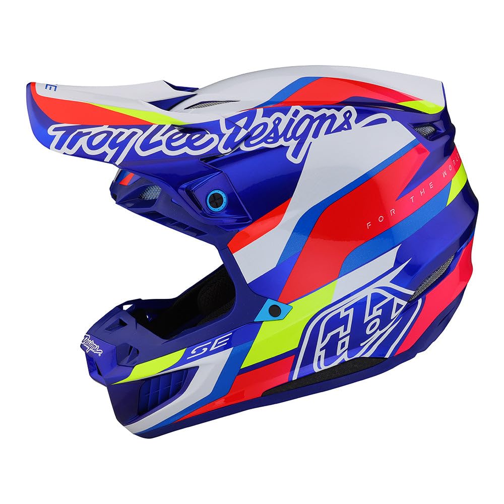 Troy Lee Designs SE5 Composite Motocross Helmet W/MIPS (Omega Blue)