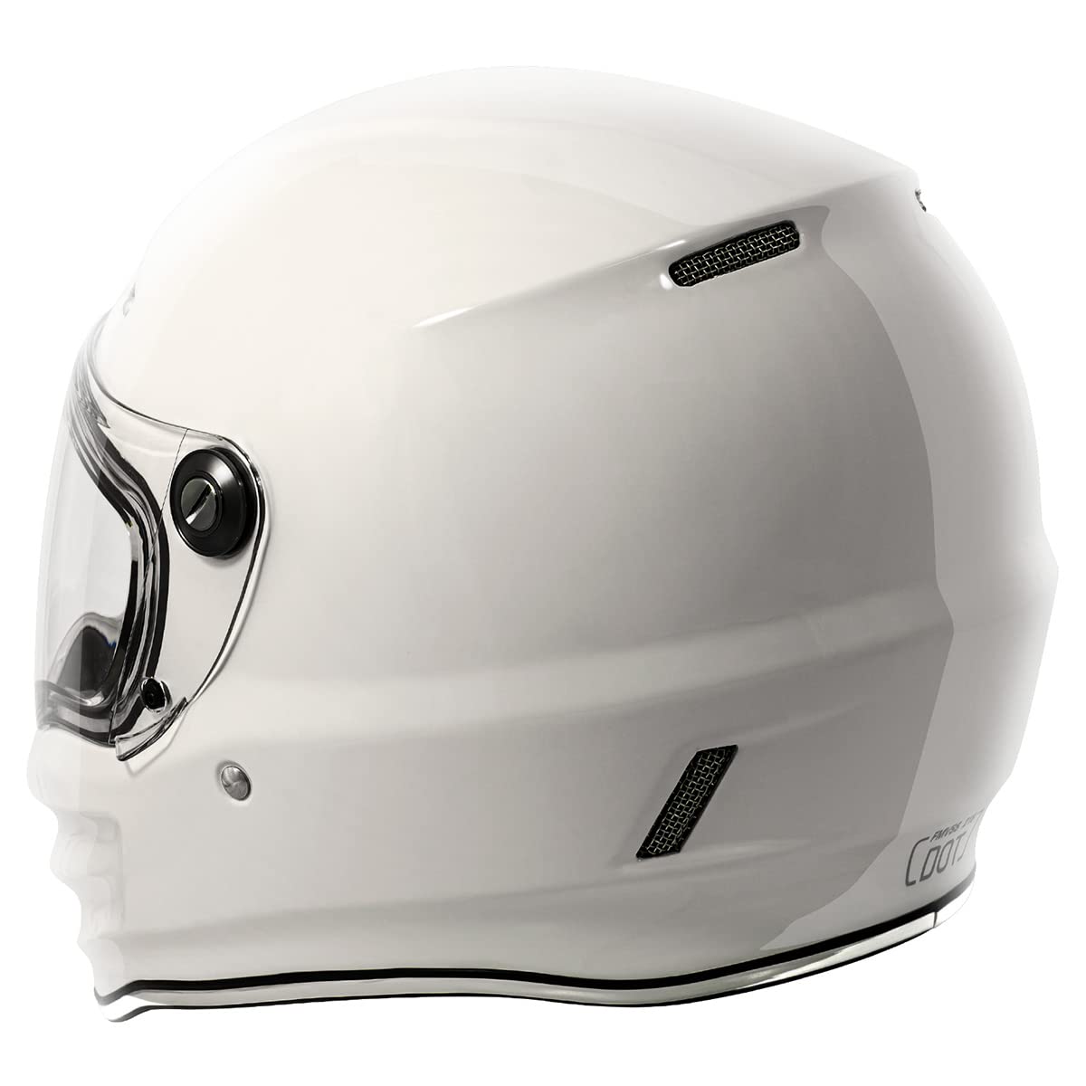 TORC T9 Retro Motorcycle Helmet (Gloss White)