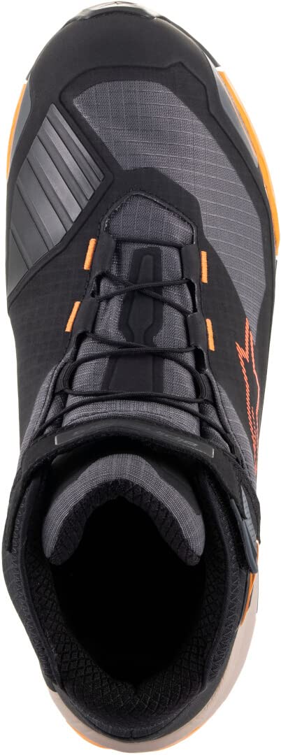 Alpinestars CR-X Drystar Shoes (Black/Light Brown/Orange) Size 8