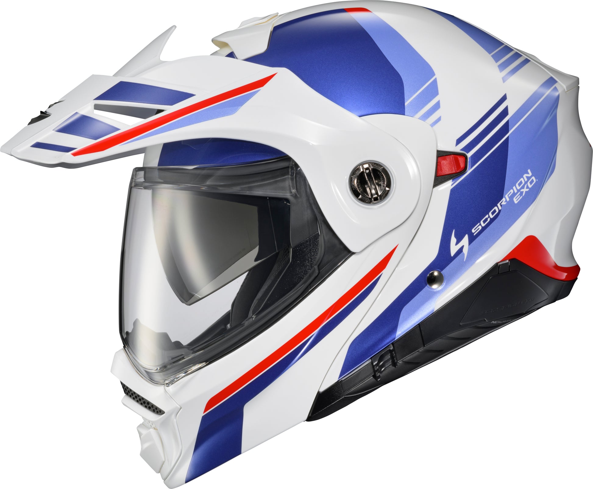 Exo At960 Modular Helmet Monk White/Blue Xl