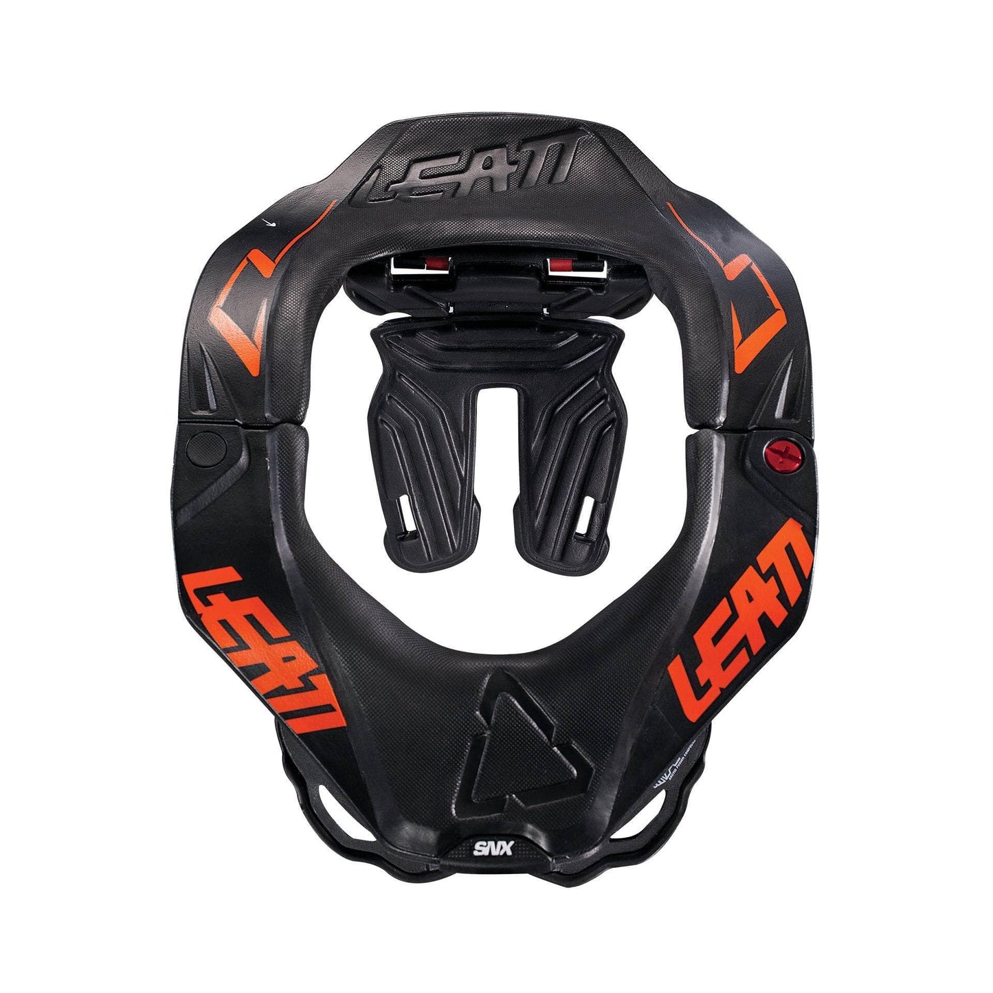 Leatt SNX 5.5 Neck Brace (Black/Orange) - Small/Medium