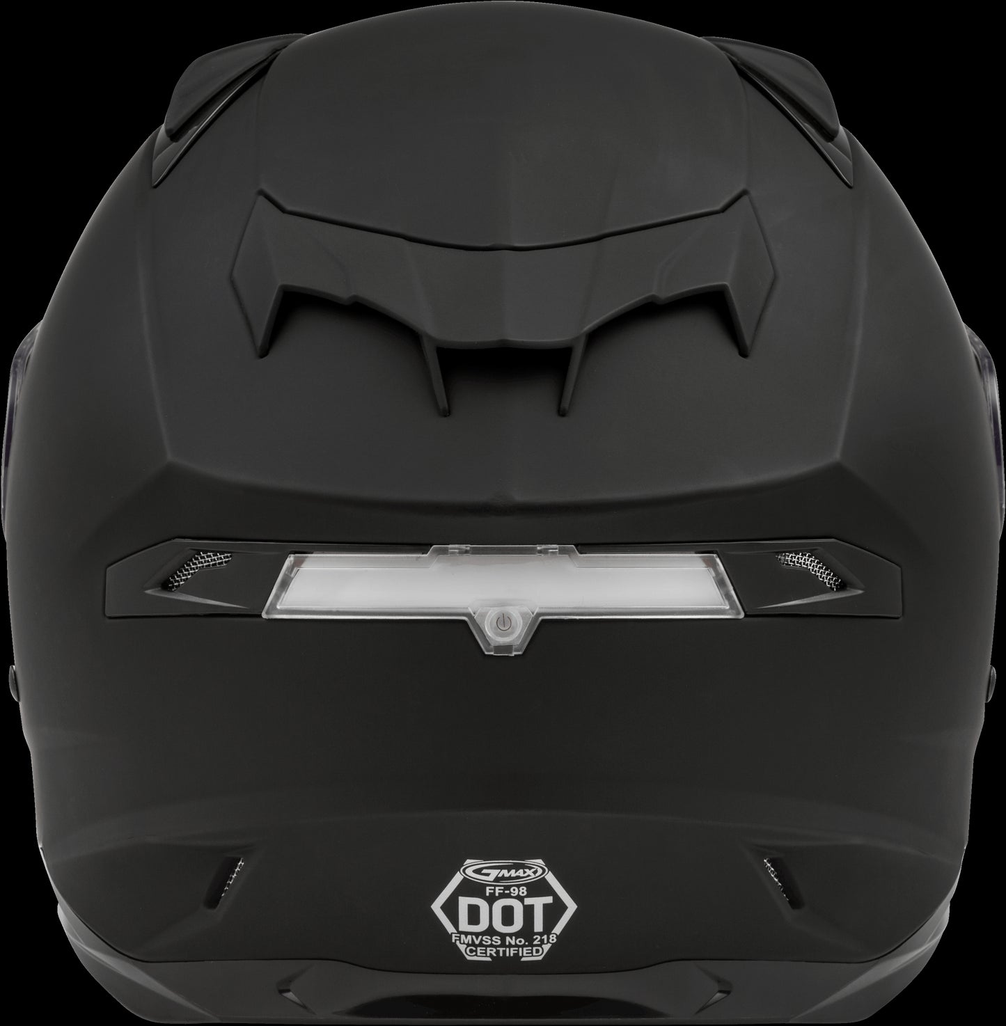 GMAX FF-98 Motorcycle Helmet (Matte Black) - XS