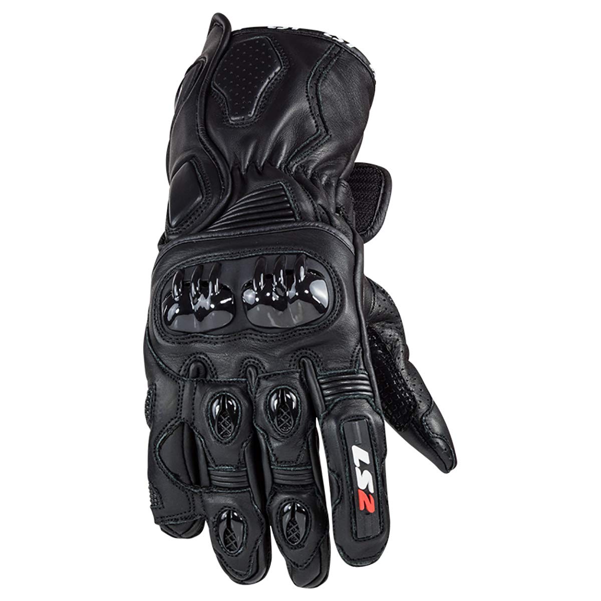 LS2 Helmets Swift Glove (Black - 3X-Large)