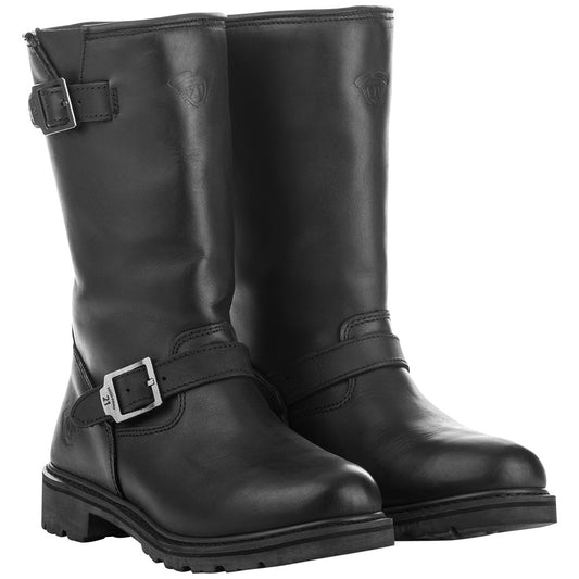 Highway 21 Primary Engineer Leather Motorcycle Boots