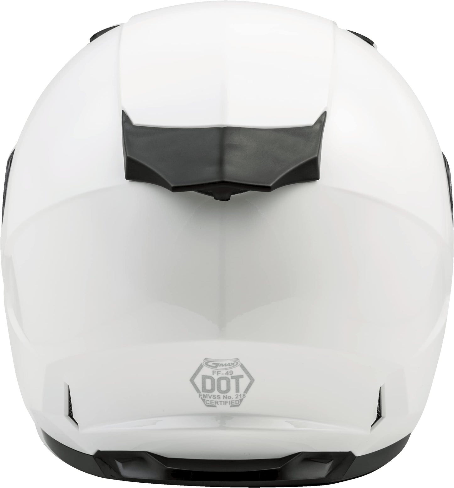 GMAX FF-49 Motorcycle Helmet (White) - Large