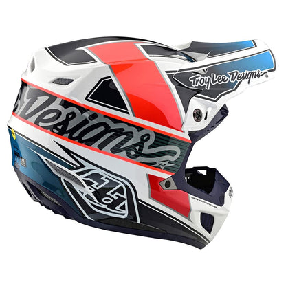 Troy Lee Designs SE5 Composite Motocross Helmet W/MIPS (Team White / Black)
