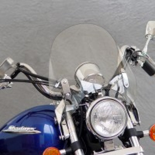 National Cycle 02-08 Honda VTX1800/03-09 Kawasaki VN2000/VN160 Vulcan Switchblade Windshield-Clear